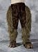 Beast or Goat (Satyr) Legs (Brown) Fur Leggings Adult Halloween Costume Accessory
