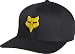 Fox Classic Flexfit Hat, Black, L/XL