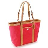 Nwt Coach Signature East/west Gallery Purse Coral 13560