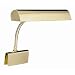 House Of Troy GP14-61 Grand Piano 14-Inch Portable Lamp, Polished Brass