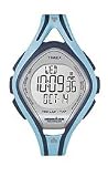 Timex Ironman Sleek Mid-size 150-lap TapScreenTM Digital Grey Dial Women's watch #T5K288