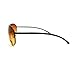 Brown HD Vision Pilot Sunglasses
