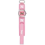 NCAA Kids' CF1-NEB Future Star Series Nebraska Cornhuskers Pink Watch