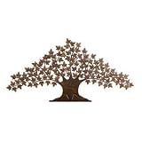 Lone Tree Metal Wall Art Decor Sculpture 24x48
