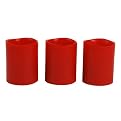 Battery Operated Scented Wax Votives - Red (3 pk)