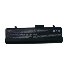 6600mAh, 9 Cells, Laptop Notebook battery for Dell Inspiron 630M, Dell Inspiron 640M, Dell Inspiron E1405, Dell XPS M140, Compatible Part Numbers: Y9943, 312-0373, tc023, DC224, Y9948, CC154, Y9947, C9554, CC156, FC141, C9553, C9551, CC154.