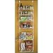 Kitchen & Housewares : Over the Door Food Storage Rack (White) (54.5" H x 17.5" W x 5" D)