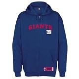 New York Giants Classic Full Zip Hooded Sweatshirt