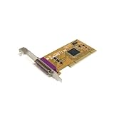 StarTech.com 1 Port PCI Parallel Adapter Card with Re-Mappable Address PCI1PM (Yellow)