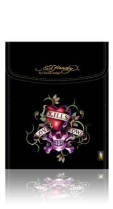 Ed Hardy Love Kills Slowly Litter Storage Trash Bag