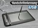 GeneralKeys Premium USB-Grafik-Tablett mit 8 Hotkeys, 254 x 159 mm