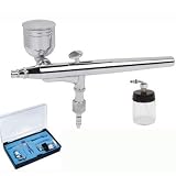 Spraymaster Precision Gravity And Siphon Side Feed Double Action Airbrush - ABR1003