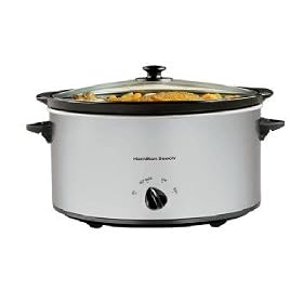 Hamilton Beach 6-Quart Slow Cooker, Model 33167 by Hamilton Beach