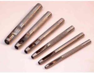Pit Bull CHIP06S Pit Bull CHIP06S 1/8-Inch-5/16-Inch Hollow Hole Punch Set, 6-Piece by Cvf Supply