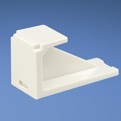 Panduit Mini-Com Blank Module, 10 Pack, White CMBWH-X