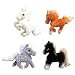 Pony in my Pocket - 4 PACK - MORGAN STANDARD LIPIZZANER QUARTER