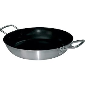 Vogue aluminium 45cm Paella Pan.