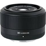 Sigma 30mm f/2.8 EX DN Lens for Sony E-mount NEX Series Cameras (Imported)