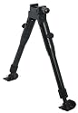 UTG TACTICAL/Sniper Profile Adjustable Height Universal Bipod with Steel Stand (Black)