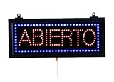 Abierto Open LED Sign