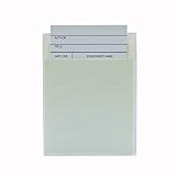Jot & Mark Library Book Card and Pocket Holder Kit for Catalogs, Checkouts - Set of 100 each