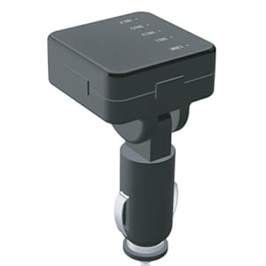 Bluetooth FMトランスミッター (充電機能付き,高音質、低ノイズを実現）（iPhone、iPod、iPad、ARROWS、XPERIA、AQUOS、MEDIAS、GALAXY、REGZA、Nexus7、LUMIX、各種タブレット等に対応）