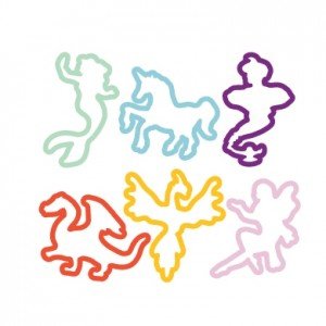 Silly Bandz Fantasy Shapes - 24 Pack
