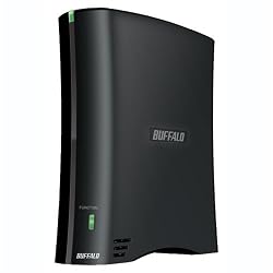 Buffalo Technology DriveStation FlexNet 1 TB USB 2.0 / Network Hybrid Desktop Hard Drive with TurboUSB 2.0 HD-CE1.0TLU2 (Black)