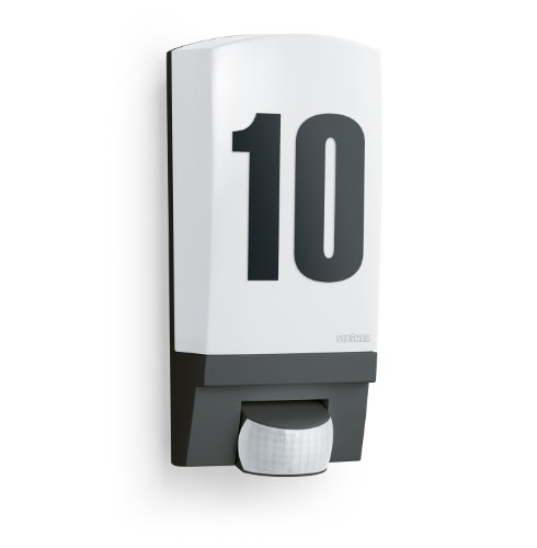 STEINEL L 1 schwarz Applique extérieure en plastique Blanc (Import Allemagne)