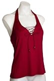 AQUA by Bloomingdale's Women's Magenta Blossom Tankini Top