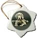 Weimaraner Puppy - 3 Inch Snowflake Porcelain Ornament