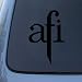 AFI - Vinyl Car Decal Sticker #A1575 | Vinyl Color: Black