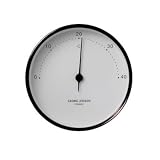 Eigenschaften Georg Jensen  / Georg Jensen Thermometer 10 cm schwarz-weiß