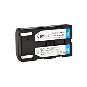 SB-LSM80 Rechargeable 7.4V 800mAh Lithium-ion Replacement Battery Pack for Samsung Camcorders (Bla + Worldwide free shiping