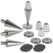 Dayton Audio DSS3-BC Black Chrome Spike Set 4 Pcs.