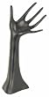 KCF 49131 Jewelry Hand Display for Necklaces, Bracelets and Rings, Black, 14" High