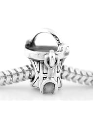 Sterling Silver Authentic Chamilia Pail Bucket and Shovel Bead Charm