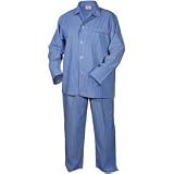 Review   / Blue Stripe long sleeve Men's pajamas Paw&Bone
