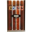 Cuba Variety By Cuba For Men. Set-4 Piece Variety Cologne With Cuba Gold, Blue, Red & Orange & All Are 1.17 Ounces