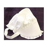 White Bonnet Large Size