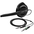 Sennheiser PC 11 Micro-Casque PC clip d'oreille analogique connecteurs carte son Noir