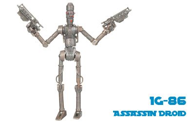31q%2BUbuwh8L Star Wars Clone Wars Animated Action Figure No. 18 IG 86 Assassin Droid