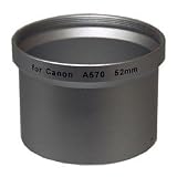 Sakar 52mm Lens Barrel Adapter For Canon PowerShot A570, A590