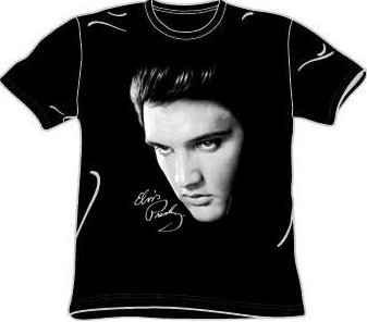 Elvis Presley FACE Classic Rock Performer T-shirt