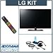 LG 47LE5500 47 inch Class 1080p LED Plus LCD TV,, with Accessory Kit (2 HDMI Cables, 1 RGB Cable, 1 Audio Cable, Plasma / LCD Clean Kit, Monster 6 Outlet Surge Protection)