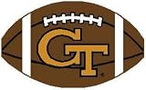 Georgia Tech Yellow Jackets 24x15 Small Football Rug