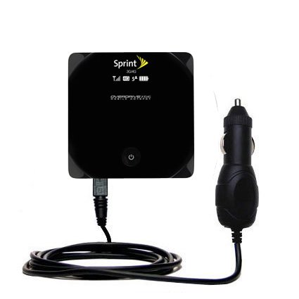 Rapid Car / Auto Charger for the Sierra Wireless AirCard W801 Mobile Hotspot - uses Gomadic TipExchange Technology