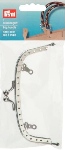 Taschengriff Emilia 125 x 80mm silber 615158