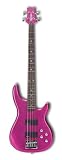 Daisy Rock - Rock Candy Left-Handed Bass Guitar, Atomic Pink