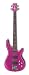 Daisy Rock - Rock Candy Left-Handed Bass Guitar, Atomic Pink